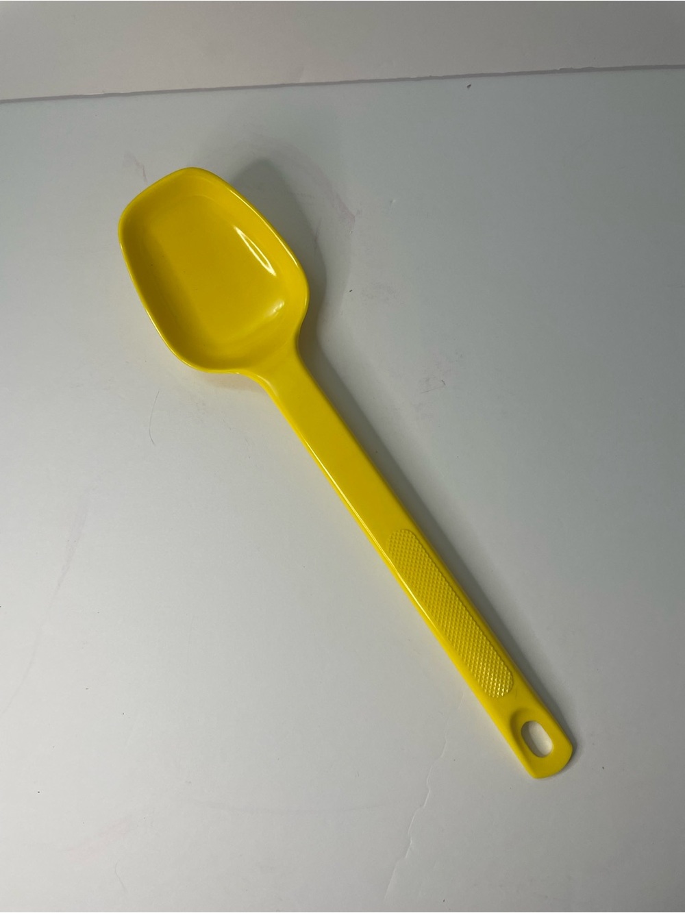 Vintage Melamine Kitchen Utensil Serving Mixing Spoon Yellow Retro USA